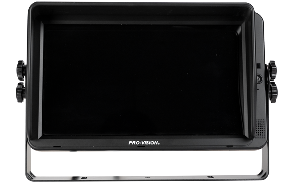 A 10-inch touchscreen monitor