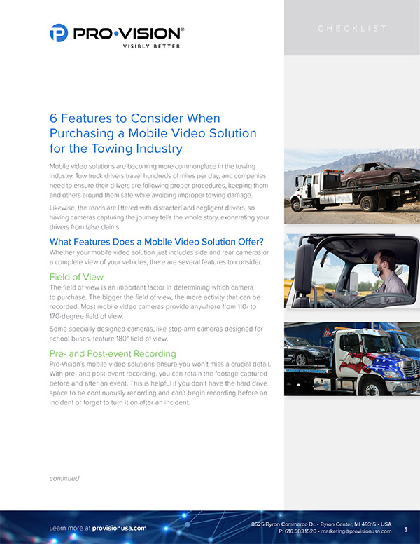 6 Features to Consider When Purchasing a Mobile Video Solution for the Towing Industry resource thumbnail