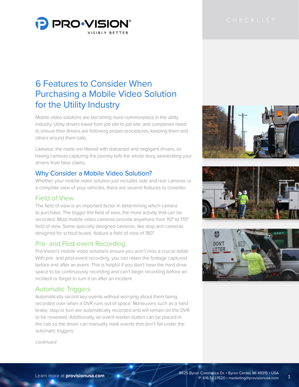6 Features to Consider When Purchasing a Mobile Video Solution for the Utility Industry resource thumbnail