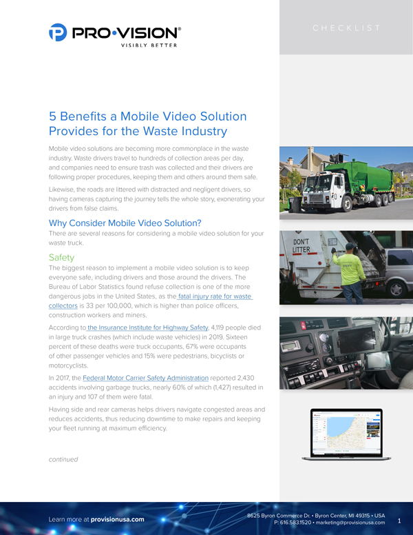 5 Benefits a Mobile Video Solution Provides for the Waste Industry resource thumbnail