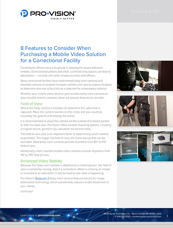 8 Features to Consider When Purchasing a Mobile Video Solution for a Correctional Facility resource thumbnail