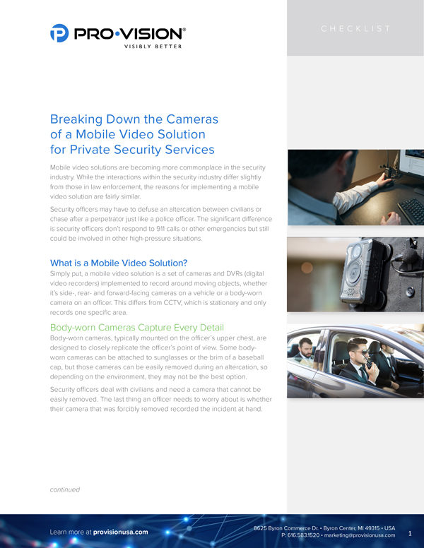 Breaking Down the Cameras of a Mobile Video Solution for Private Security Services resource thumbnail